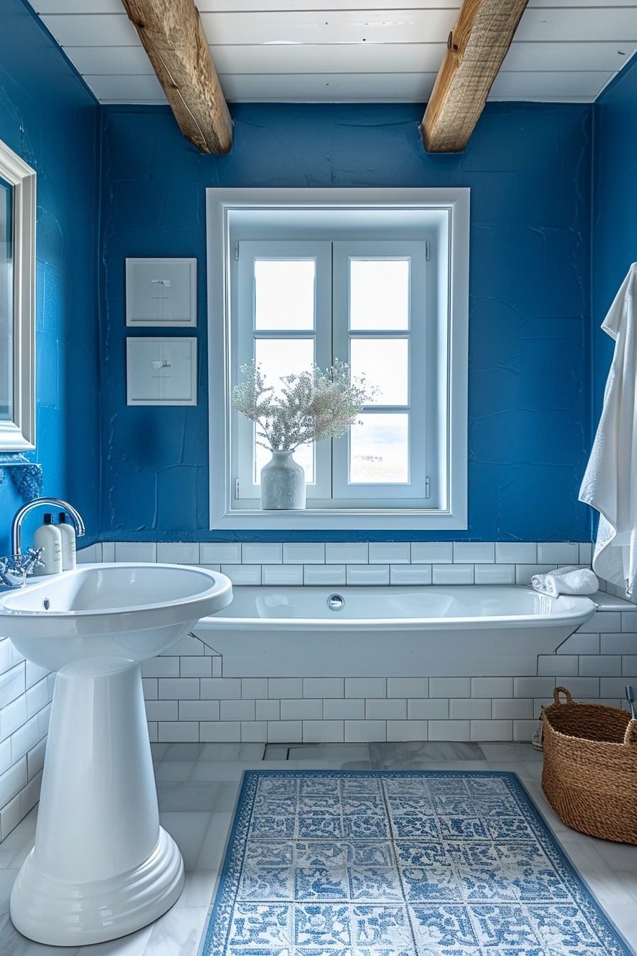 29 Captivating Blue Bathroom Decor Ideas For A Serene Ambiance