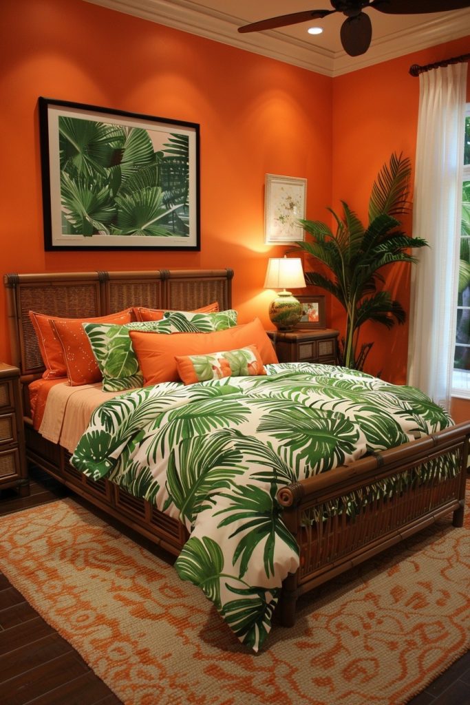 Green and Terracotta: A Tropical Haven