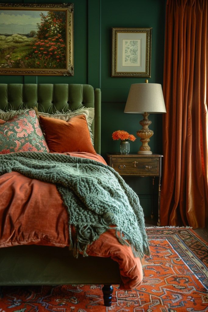 Green and Terracotta Textural Delights