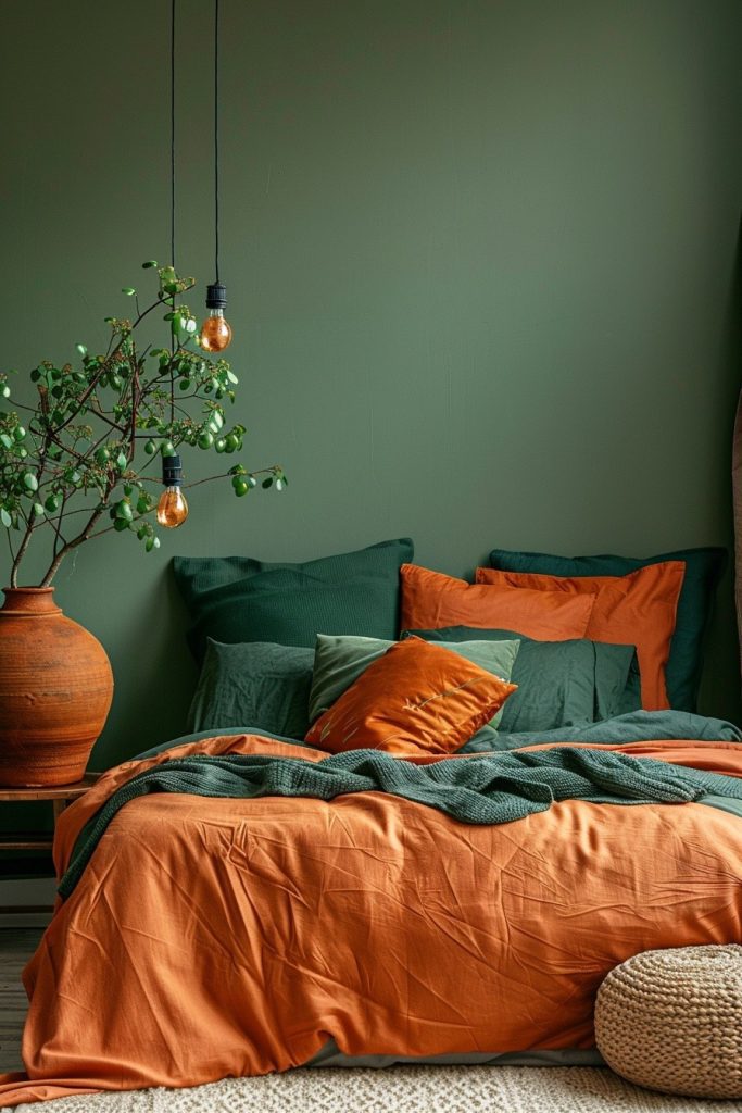 Green and Terracotta for a Dynamic Duo