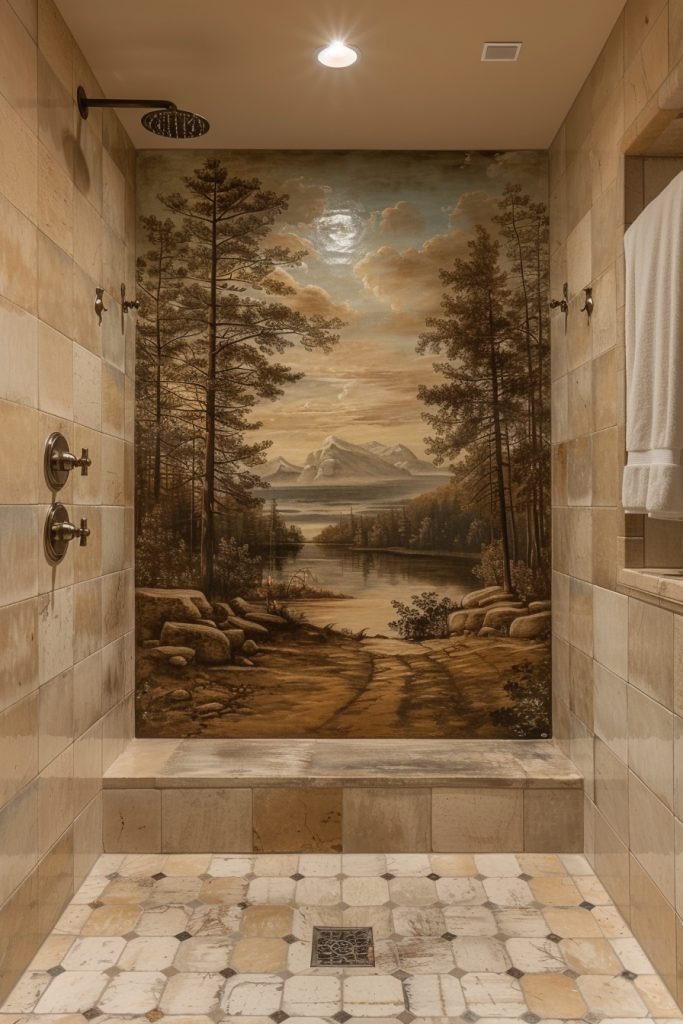 Hand-Painted Tile Murals