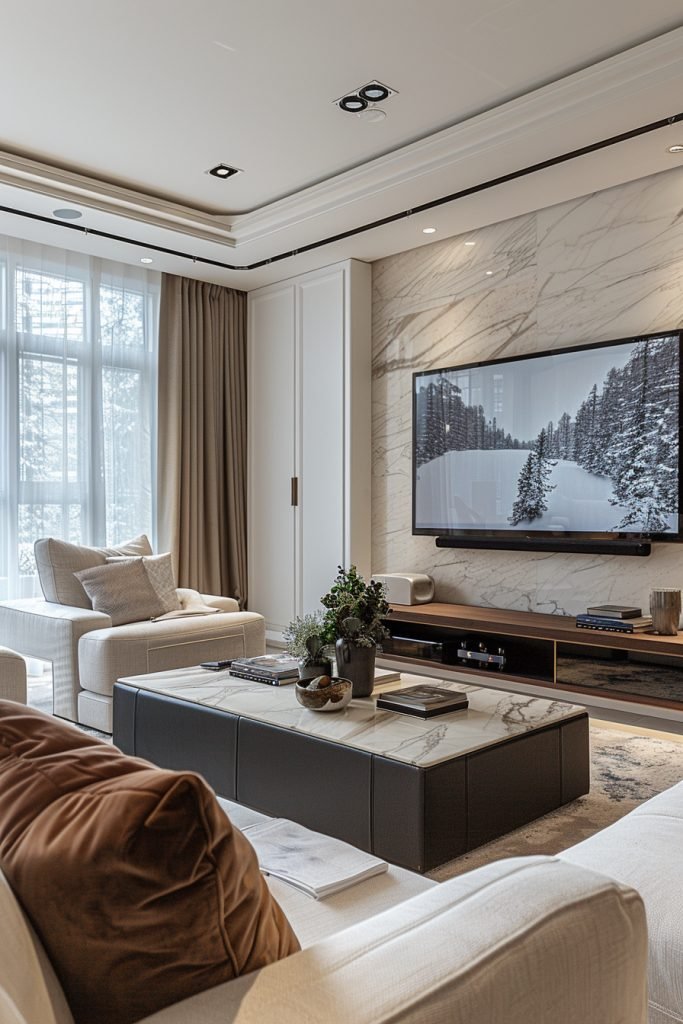 High-Tech Integrated Features