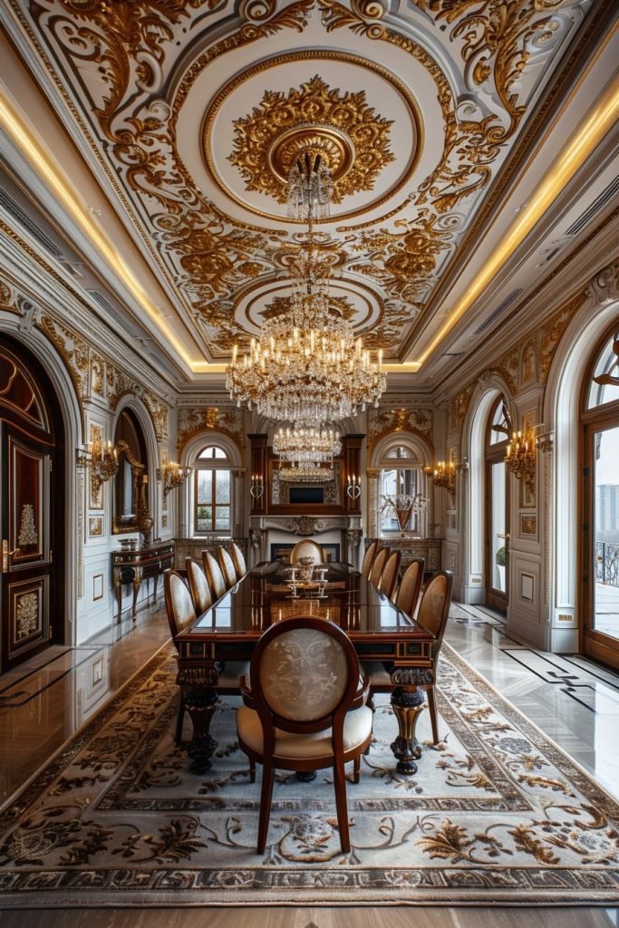 Luxurious Gilded Ceilings