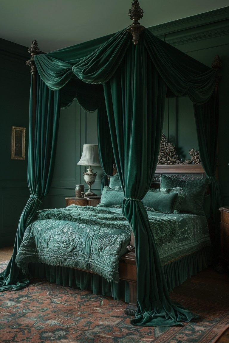 29 Canopy Bed With Curtains Ideas For A Dreamy Bedroom - Courtneys World