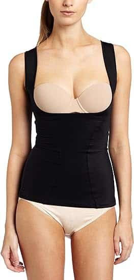 Maidenform Women's Wear Your Own Bra Shapewear Torsette Fl1866 Medium Modern Black