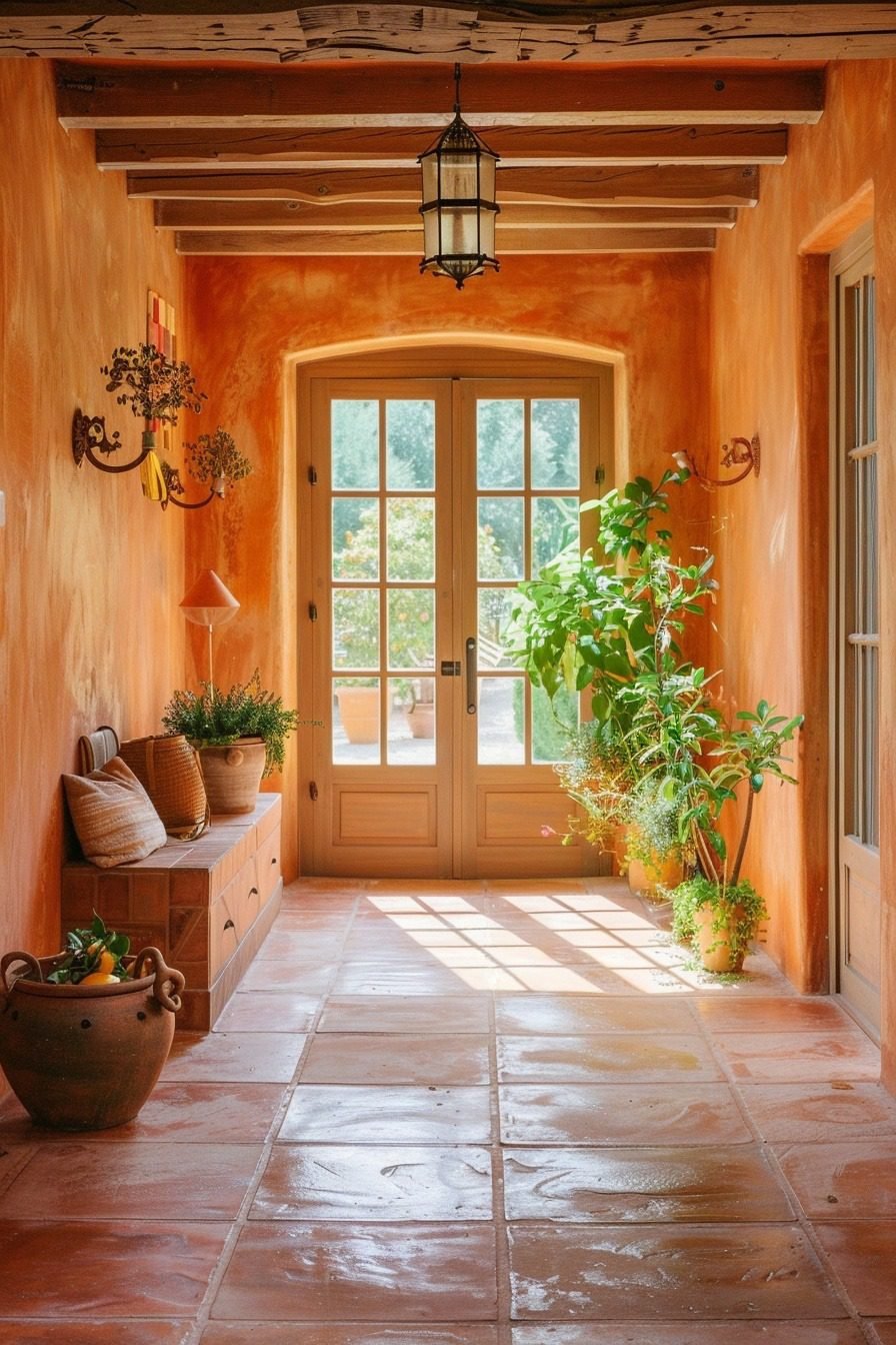 29 Boho Entryway Ideas To Make Your Home Uniquely Welcoming - Courtneys ...