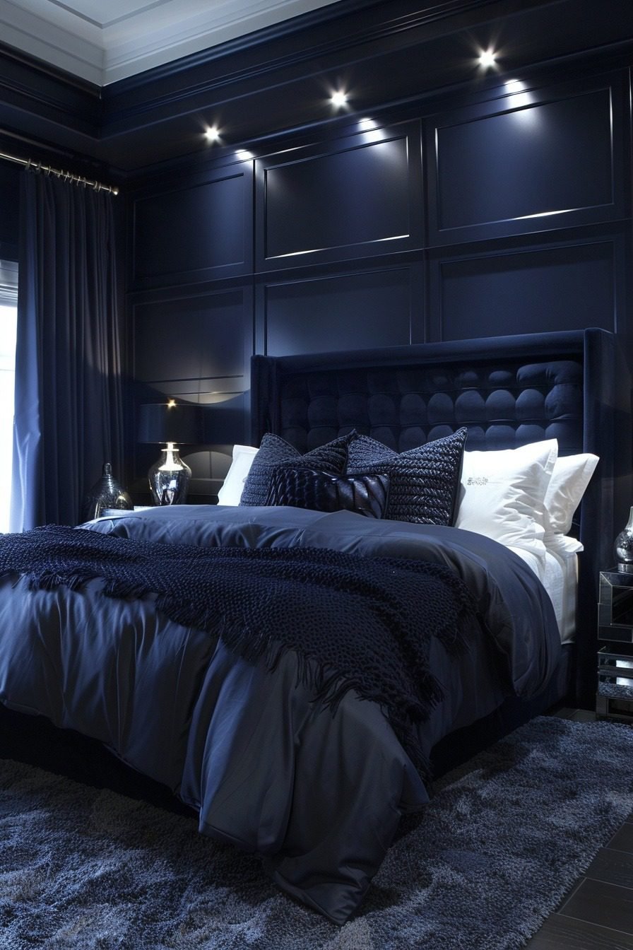 29 Stunning Dark Modern Bedroom Ideas For A Sleek And Stylish Space ...