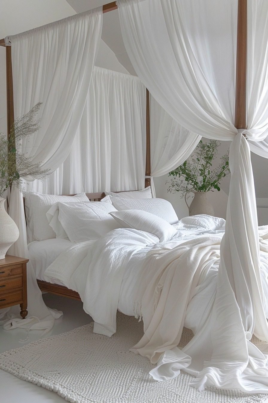 29 Canopy Bed Ideas For A Luxurious Bedroom Makeover - Courtneys World