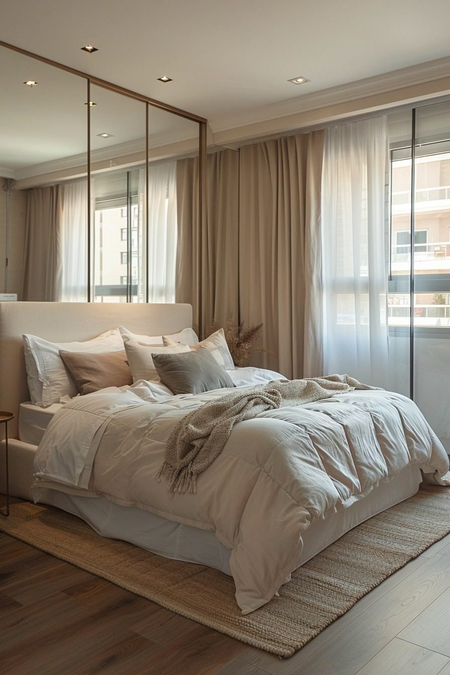 29 Tiny Bedroom Apartment Ideas To Maximize Your Space - Courtneys World