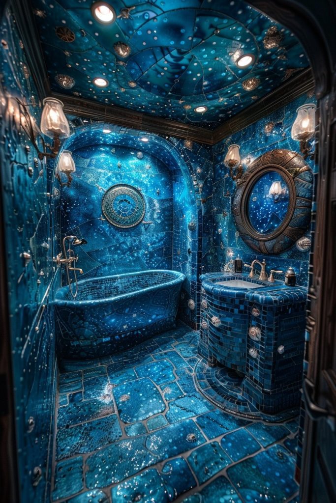 Mystical Marine Bathroom