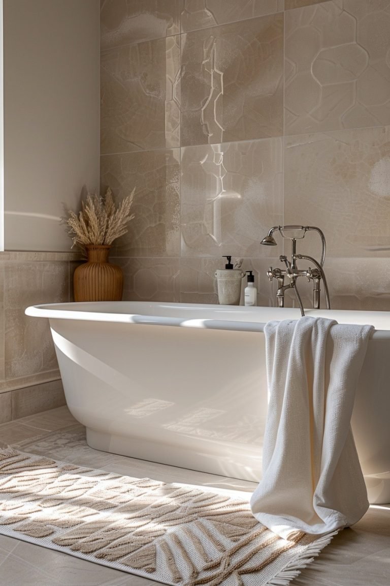 29 Chic Neutral Bathroom Decor Ideas For Timeless Elegance - Courtneys ...