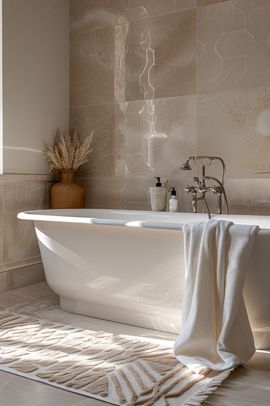29 Chic Neutral Bathroom Decor Ideas For Timeless Elegance - Courtneys ...