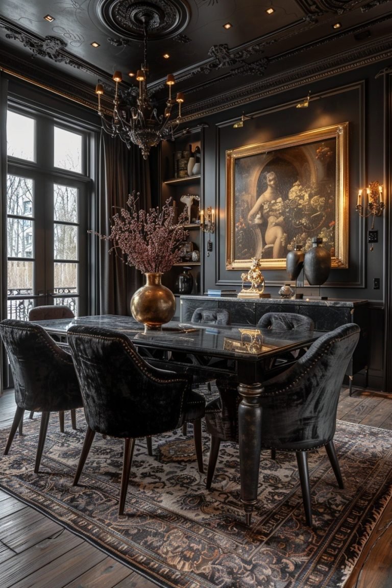 29 Dark Home Decor Ideas To Transform Your Space With Bold Elegance ...