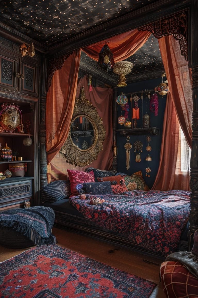 29 Rustic Boho Witchy Bedroom Ideas To Transform Your Space Courtneys