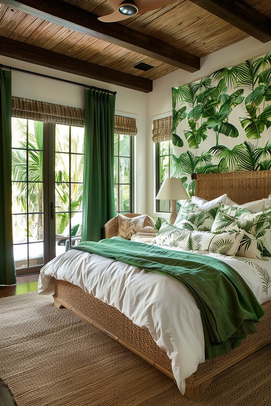 29 Tropical Bedrooms That Will Transport You To A Serene Paradise ...