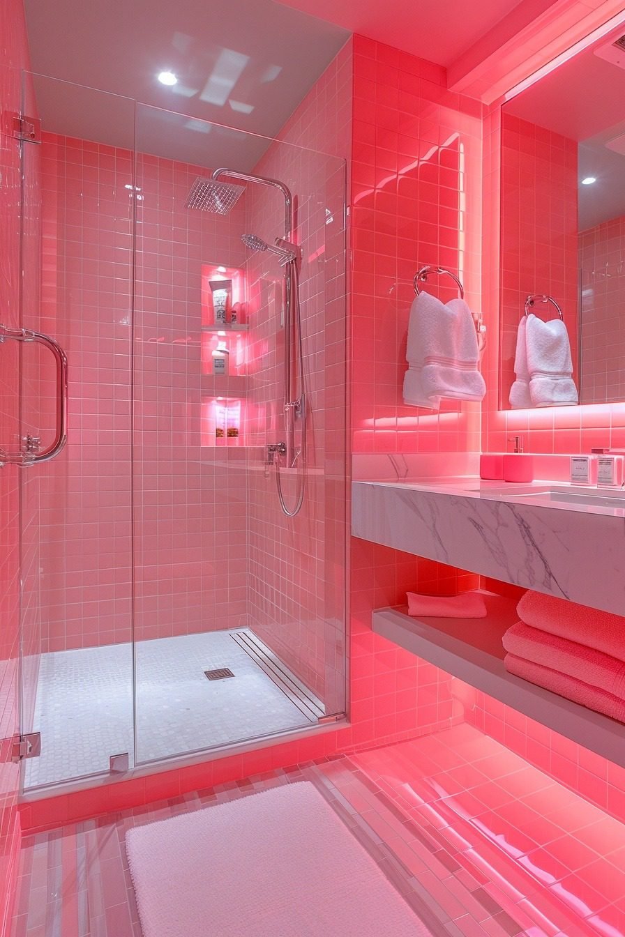 29 Pink Bathroom Decor Ideas For The Ultimate Girly Retreat - Courtneys ...