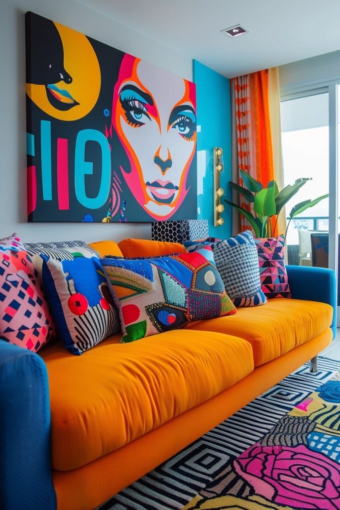 Pop Art Inspired Spaces