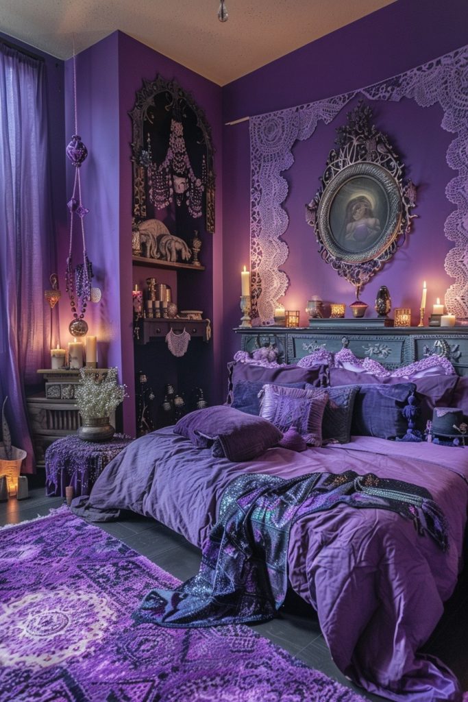 Purple Crystal Coven Chamber