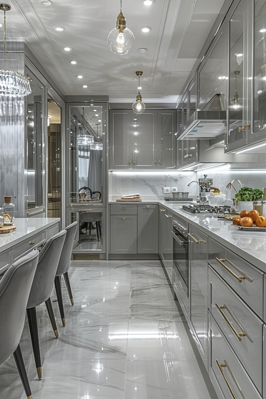 Image showcasing 29 Tiny Apartment Kitchen Ideas For Smart, Space-Saving Designs ...