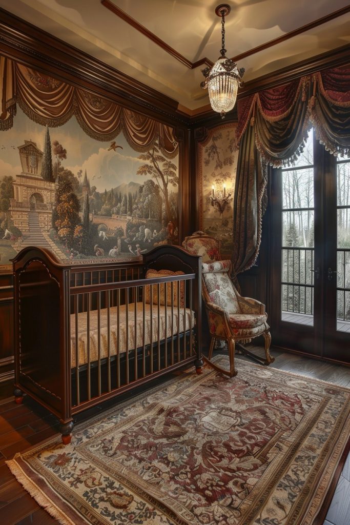 Renaissance Revival Baby Room