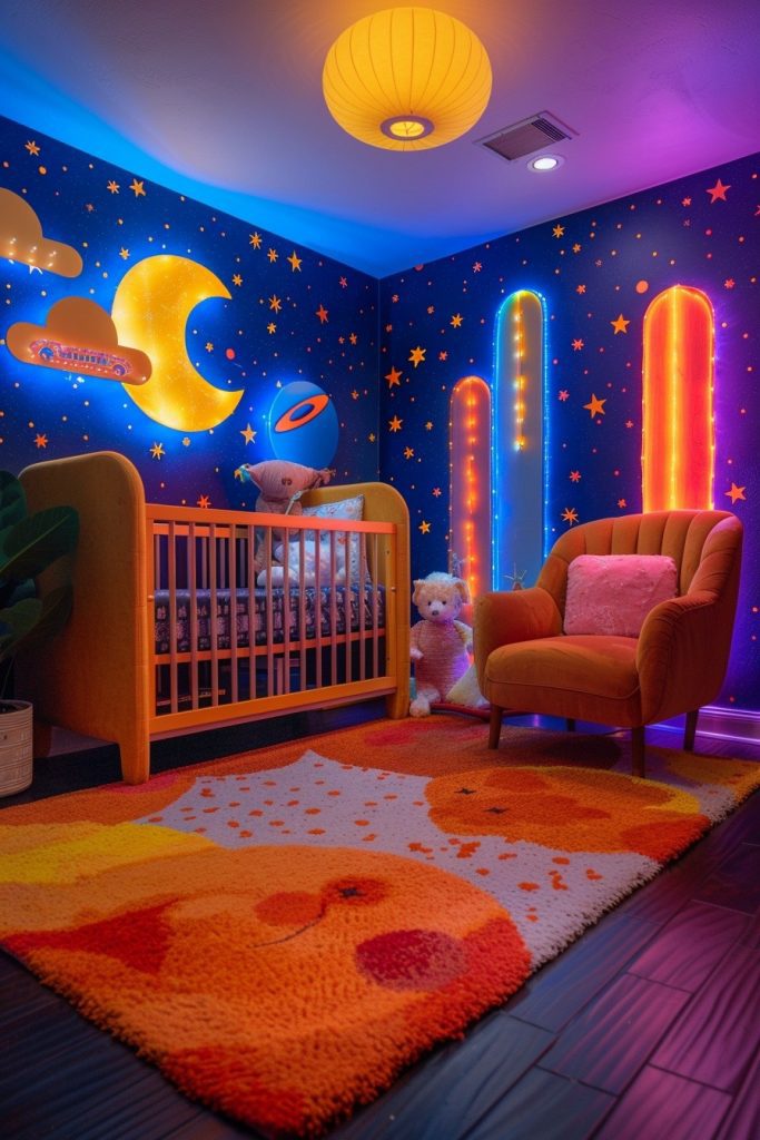 Retro Space Age Nursery