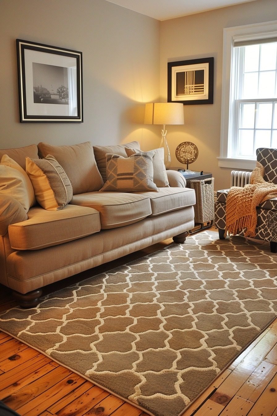 Spotlight Rugs 29 Practical Living Room Designs For Small Spaces - Courtneys World