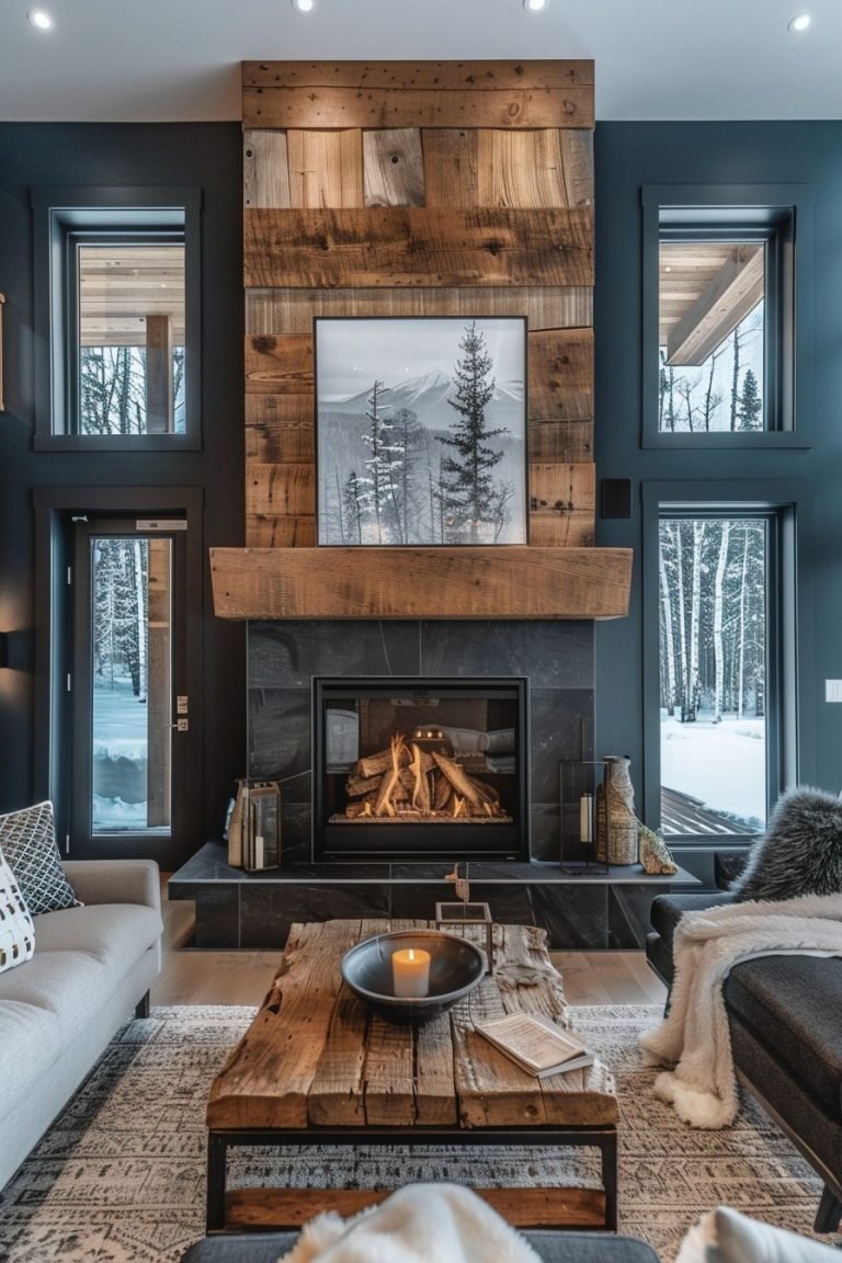 29 Chic And Modern Fireplace Ideas To Enhance Your Home Decor ...