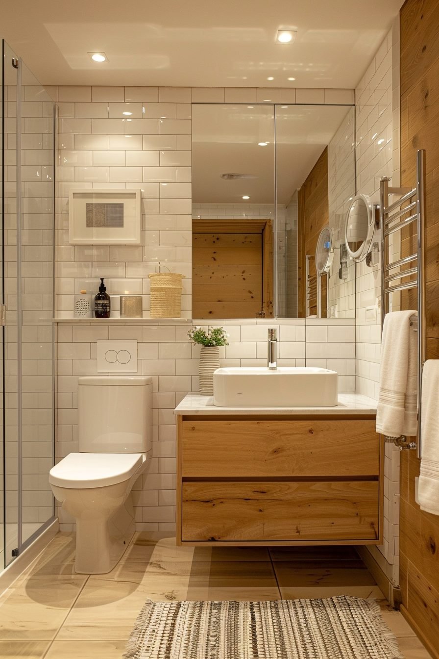 29 Tiny Apartment Bathroom Ideas For Big Style In Small Spaces ...