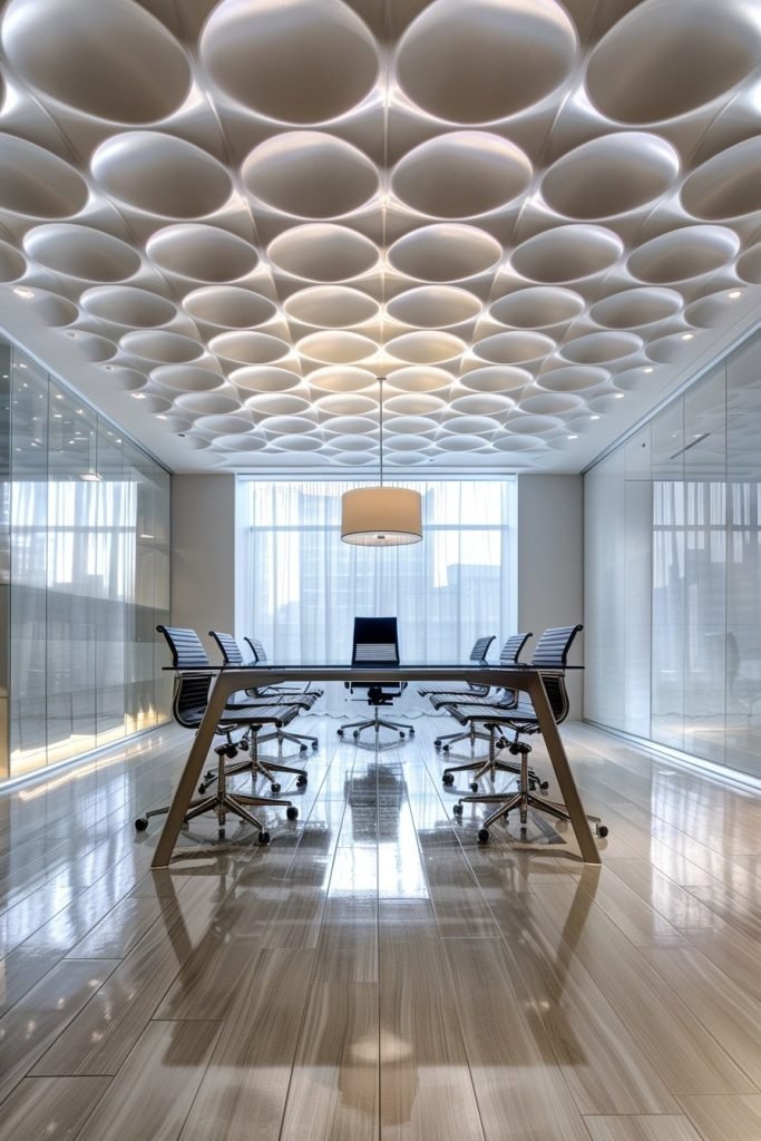 Sleek Acoustic Tile Ceilings