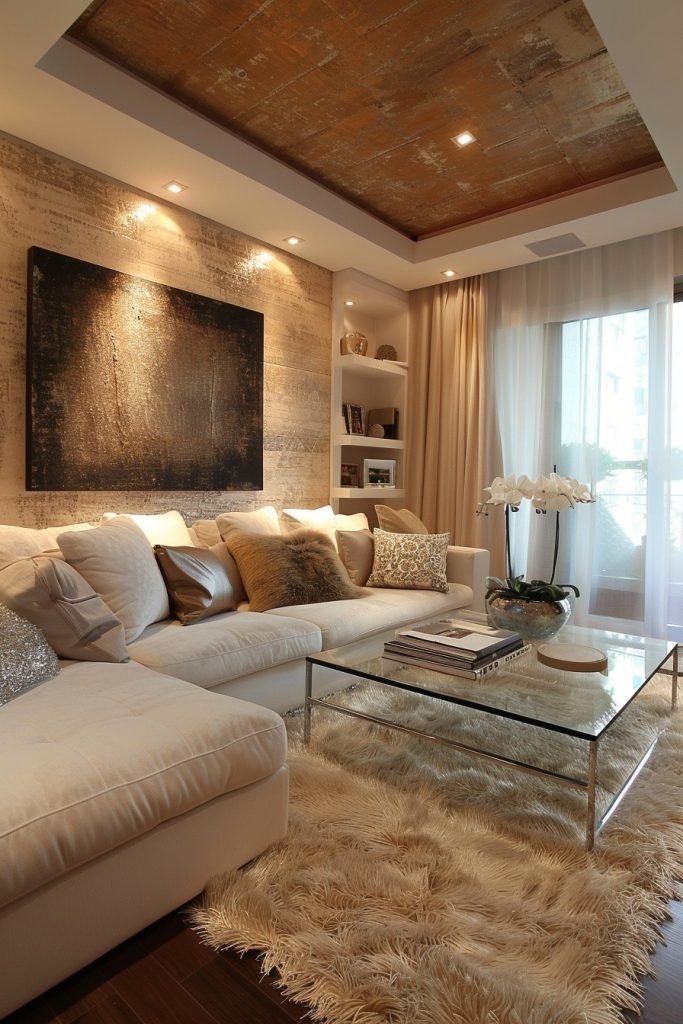 Sleek Street Luxe Living Room