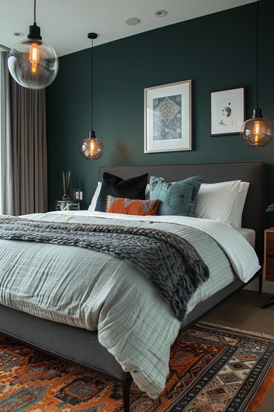 29 Dark Teal Bedroom Ideas To Create A Tranquil And Luxurious Retreat ...