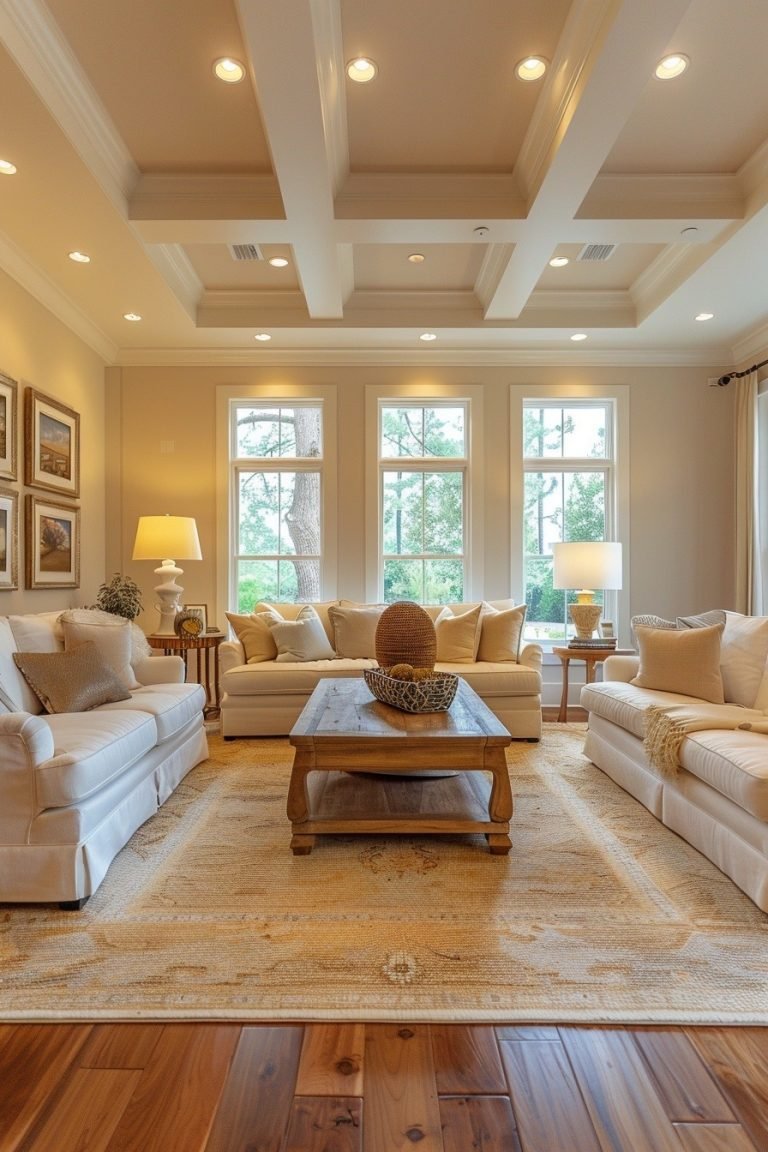 29 Cozy Lighting Living Room Ideas For A Warm And Inviting Ambiance ...