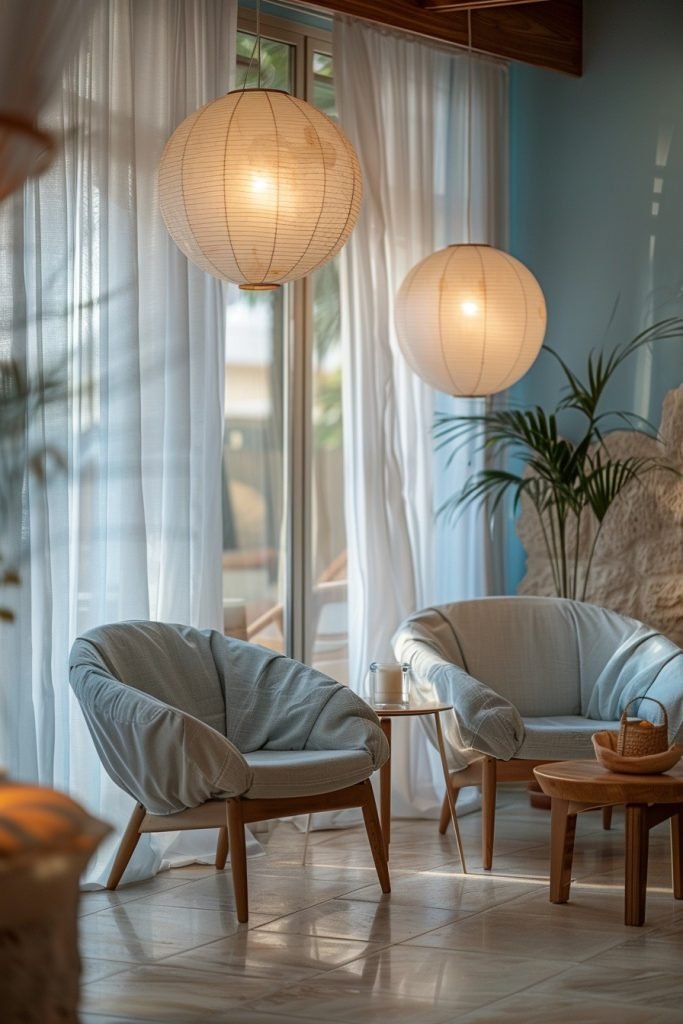 Soft Blue Boho Sanctuaries