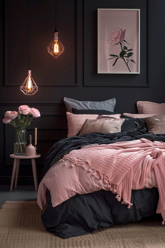 Sophisticated Slate and Rose