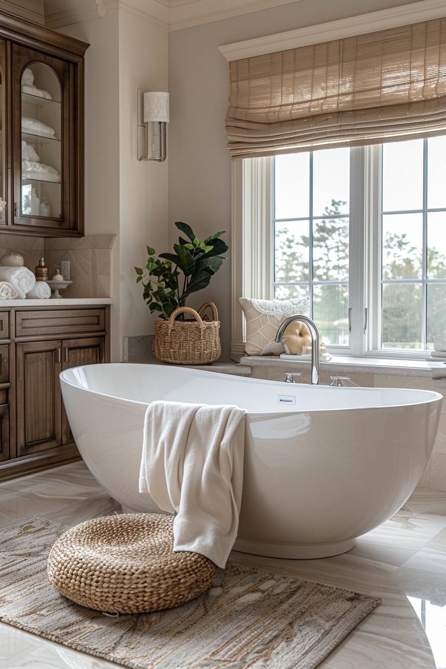29 Chic Neutral Bathroom Decor Ideas For Timeless Elegance - Courtneys ...