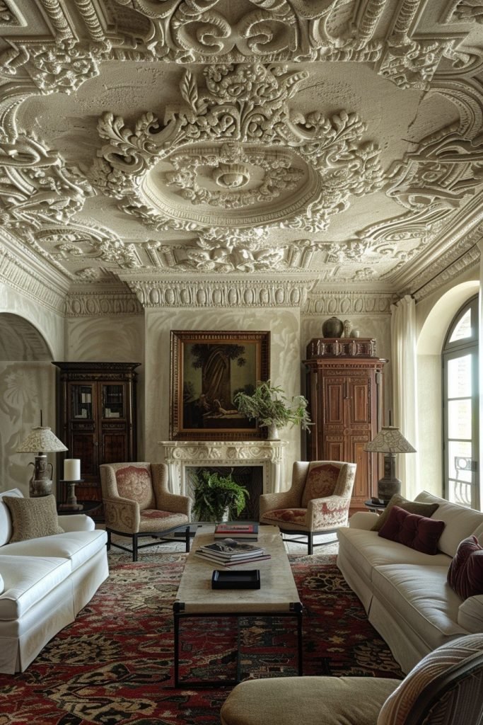 Textured Plaster Ceilings