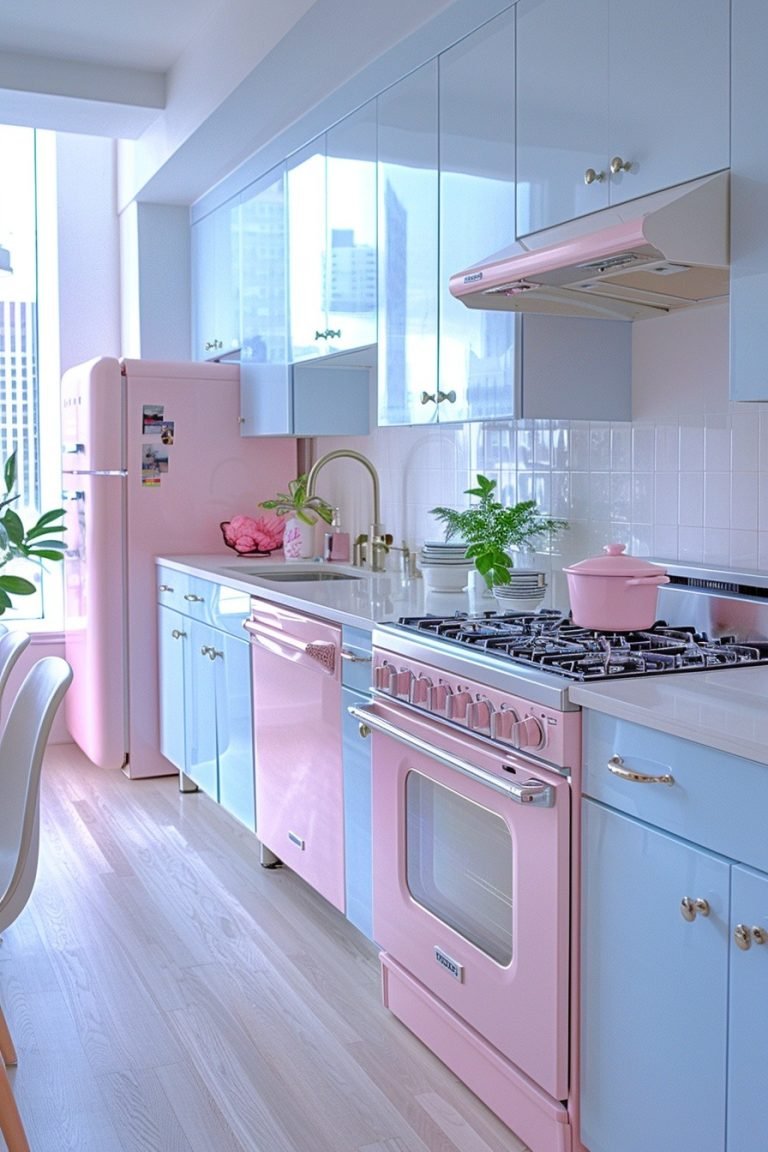 29 Tiny Apartment Kitchen Decor Ideas For Stylish Functionality ...