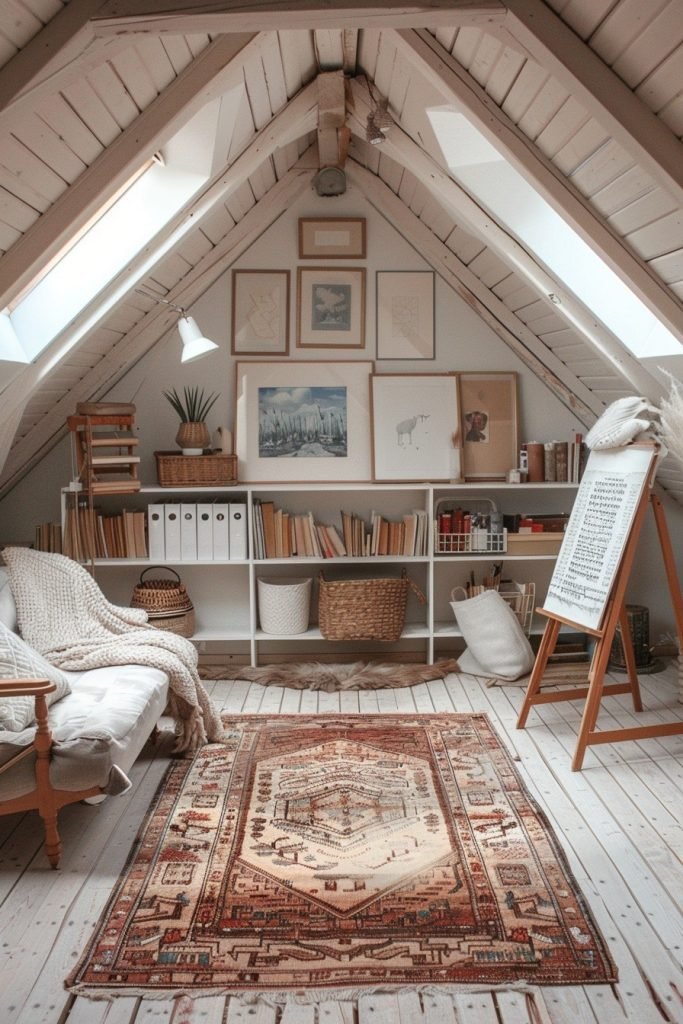 Tranquil Attic Art Studio