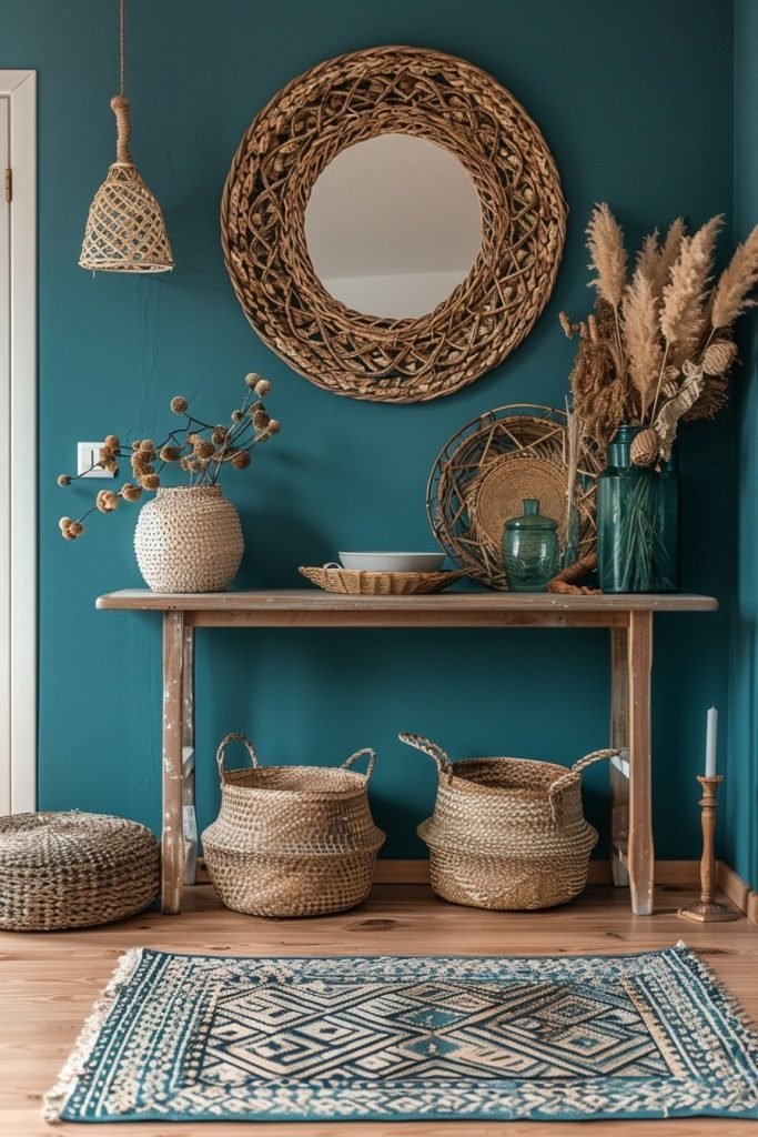 Tranquil Teal Entryways