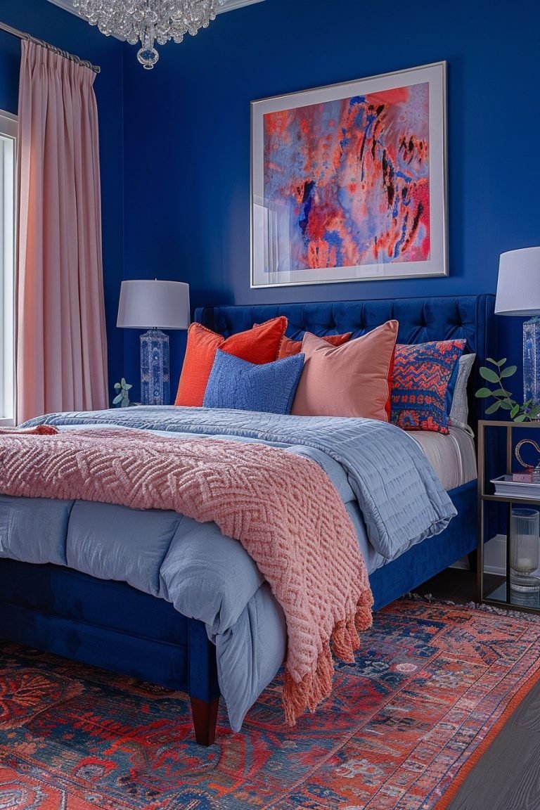 29 Bright Blue Boho Bedroom Ideas For A Vibrant And Relaxing Retreat ...