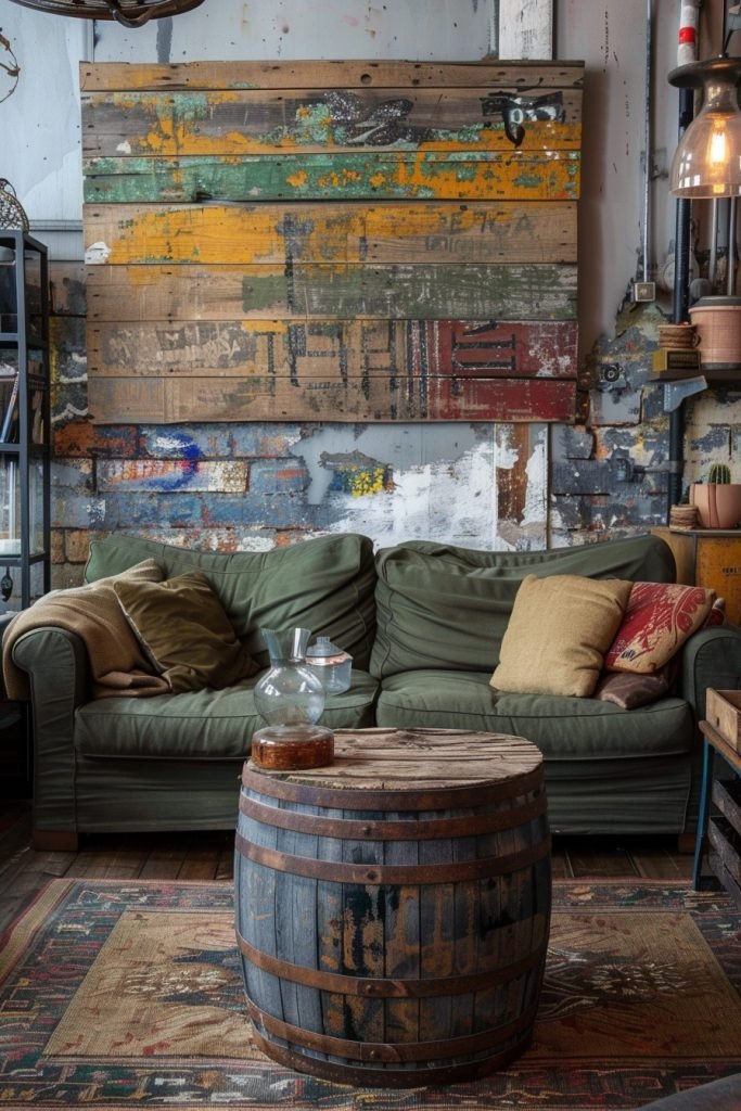 Upcycled Urban Furniture Living Room