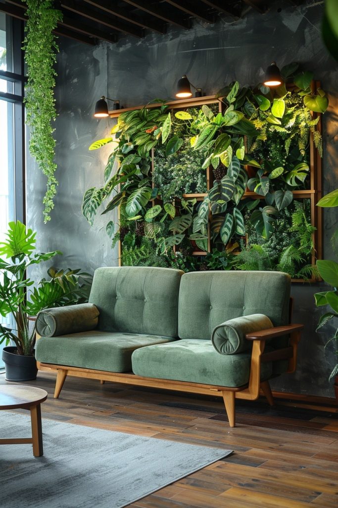 Vertical Gardens to Refresh Tiny Living Areas