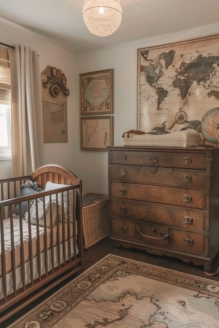 29 Vintage Inspired Nursery Ideas For A Timeless Baby Room - Courtneys ...
