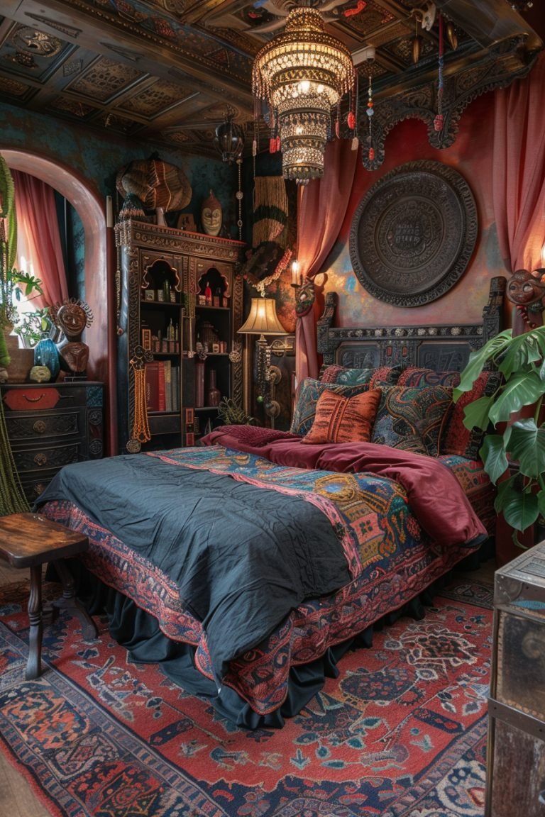 29 Boho Witchy Bedroom Ideas For Your Magical Retreat Courtneys World
