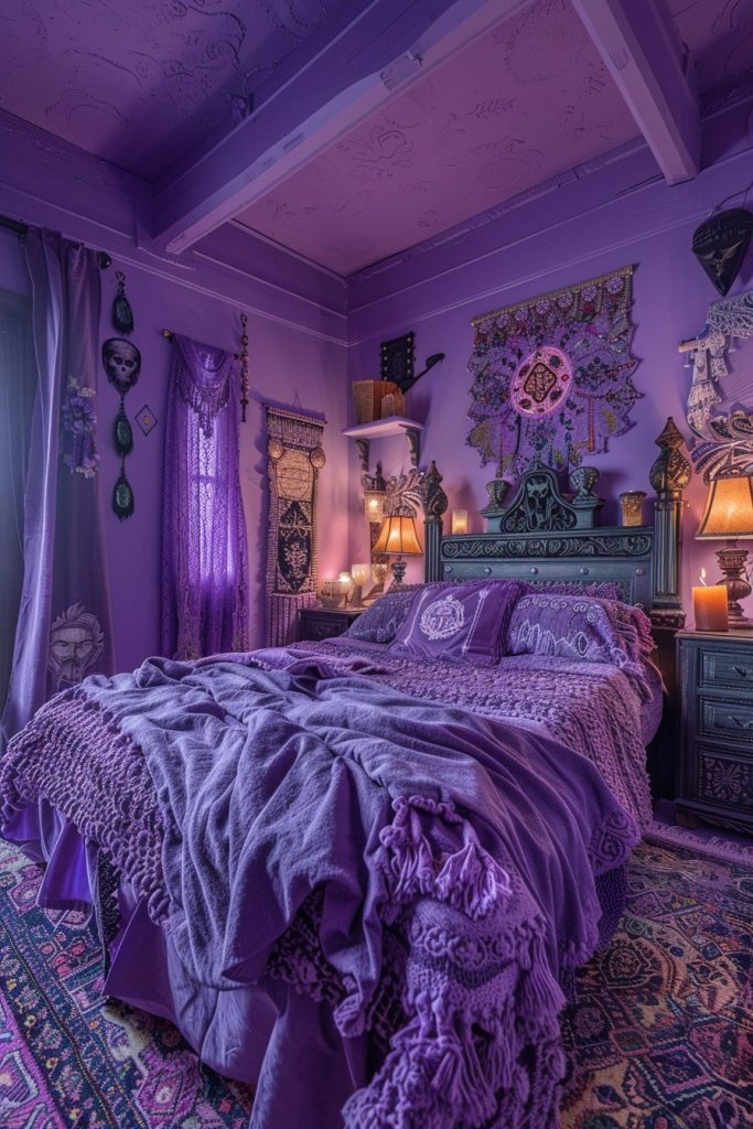 Witch’s Lavender Light Room