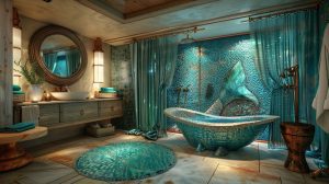 mermaid bathroom