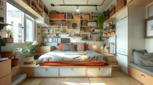 tiny bedroom apartment ideas