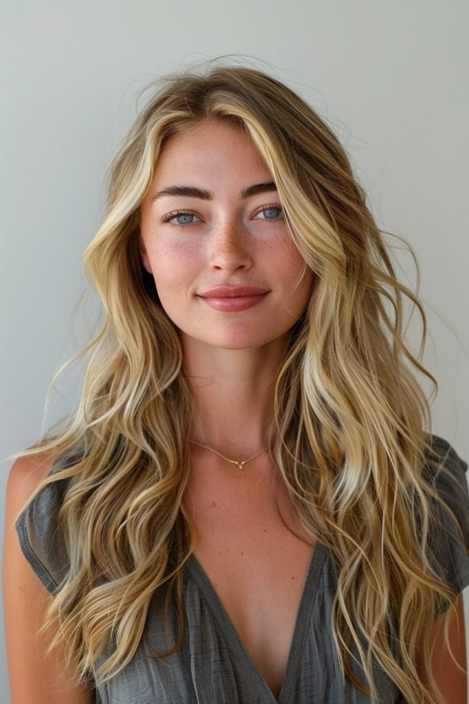 Beachy Waves hairstyles for long hair