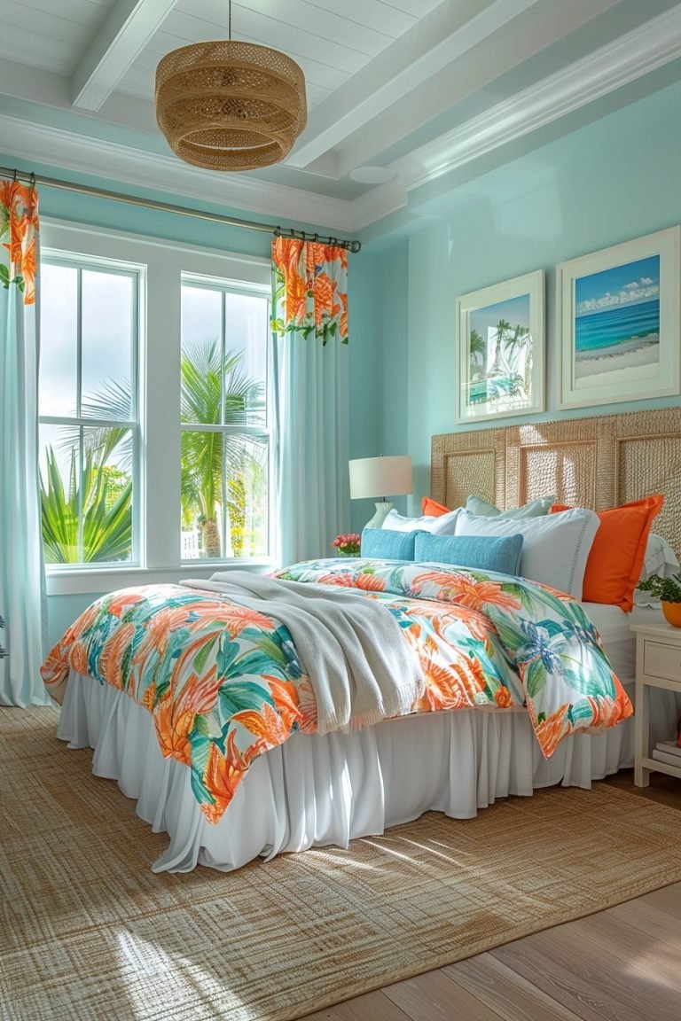 29 Coastal Bedroom Decorating Ideas For A Relaxing Vibe - Courtneys World