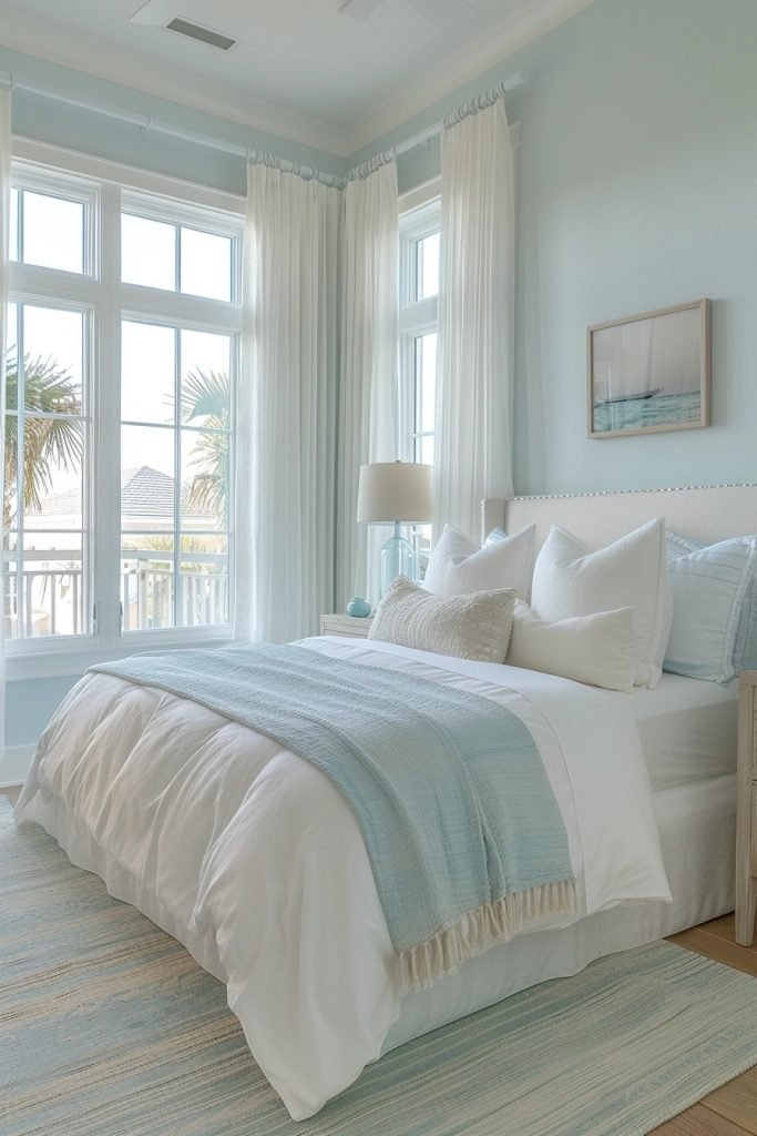 Bright and Airy Guest Room
